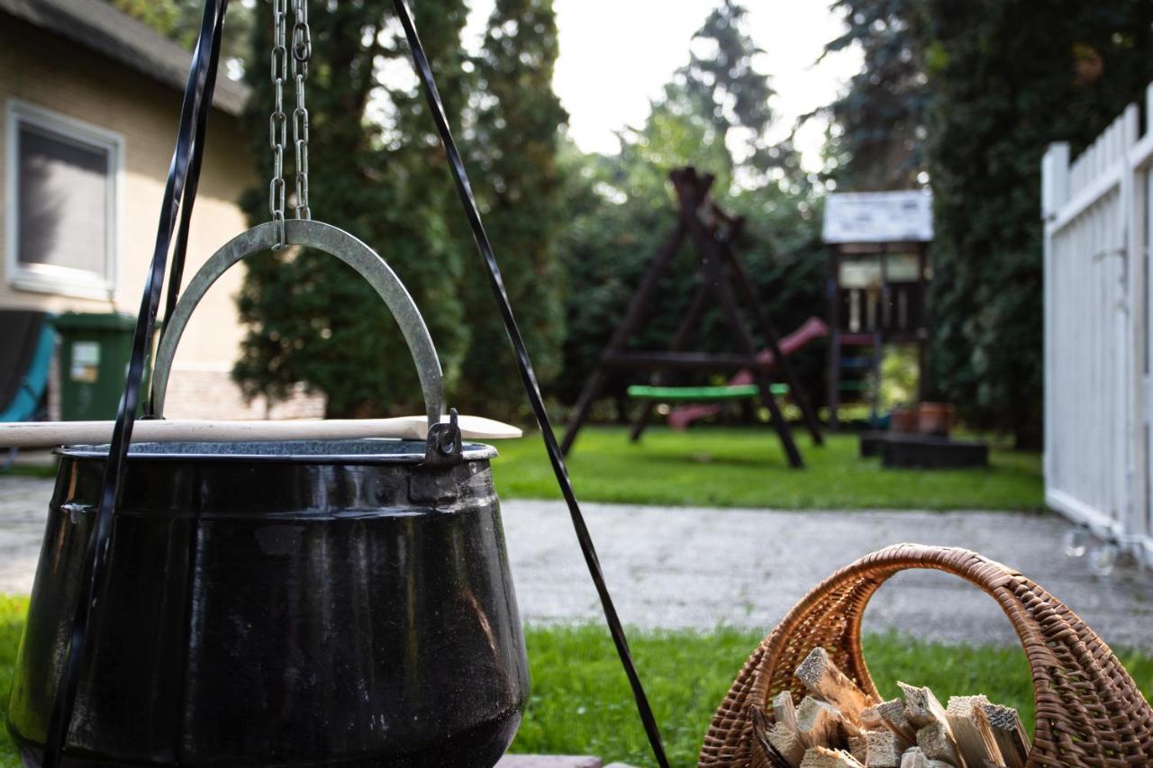 Szamóca Vendégház Horány télen nyáron Szigetmonostor Extérieur photo